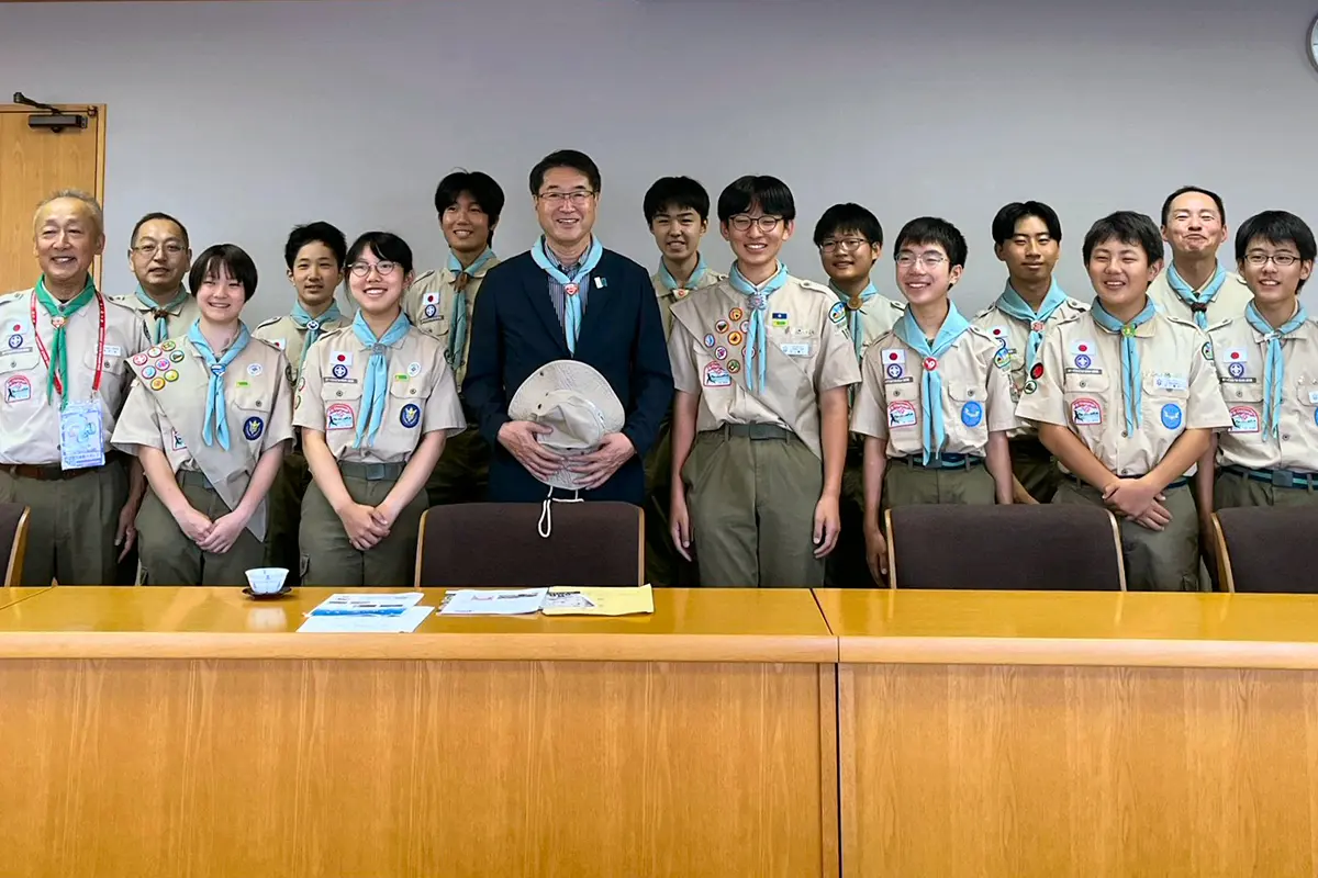 新潟市長を表敬訪問